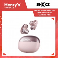 Shokz OpenDots One Wireless Open-Ear Clip-On Earbuds -Pink