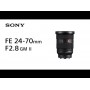 Sony FE 24-70mm F2.8 GM II