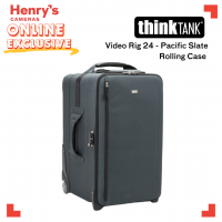 Thinktank Video Rig 24 - Pacific Slate Rolling Case