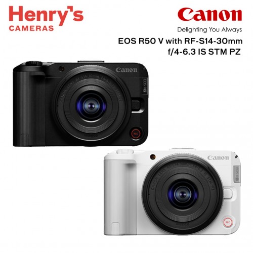 Canon EOS R50 V with RF-S 14-30mm f/4-6.3 IS STM PZ