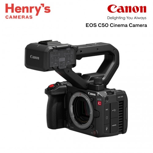 Canon EOS C50 Full-Frame Cinema Camera With XLR Handle