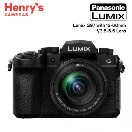 Panasonic Lumix G97 Mirrorless Camera with 12-60mm f/3.5-5.6 Lens