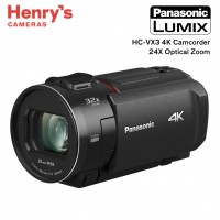 Panasonic HC-VX3 4K Camcorder 24X Optical Zoom