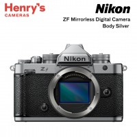 Nikon ZF Mirrorless Digital Camera Body Silver 