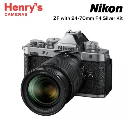 Nikon ZF with 24-70mm F4 Silver Kit