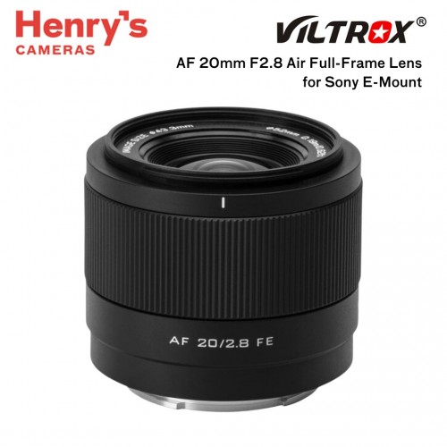 Viltrox AF 20mm F2.8 Air Full-Frame Lens for Sony E-Mount
