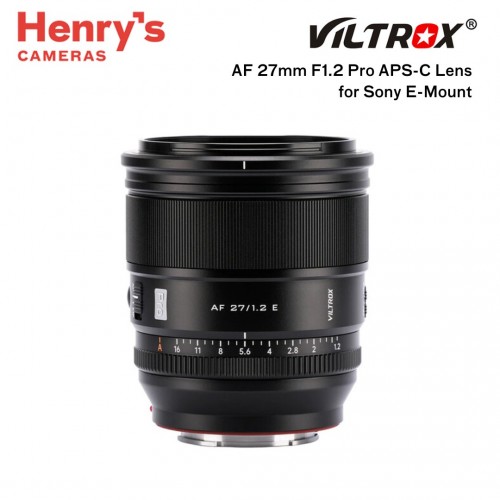 Viltrox AF 27mm F1.2 Pro APS-C Lens for Sony E-Mount