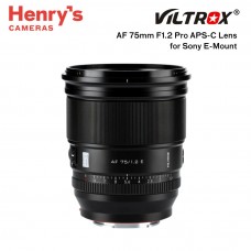 Viltrox AF 75mm F1.2 Pro APS-C Lens for Sony E-Mount