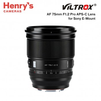 Viltrox AF 75mm F1.2 Pro APS-C Lens for Sony E-Mount