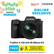 Fujifilm X-H2 with 16-80mm Kit