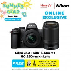 Nikon Z50 II with 16-50mm + 50-250mm Kit Lens