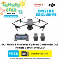DJI Mavic 3 Pro Drone Fly More Combo with DJI Remote Control with LCD