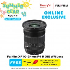 Fujifilm XF 10-24mm F4 R OIS WR Lens