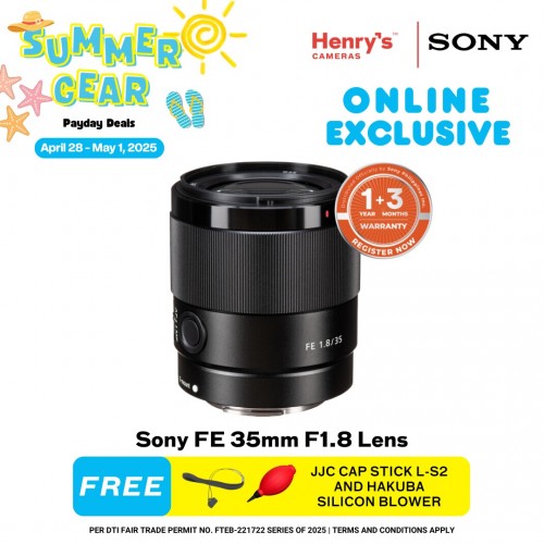 Sony FE 35mm F1.8 Lens