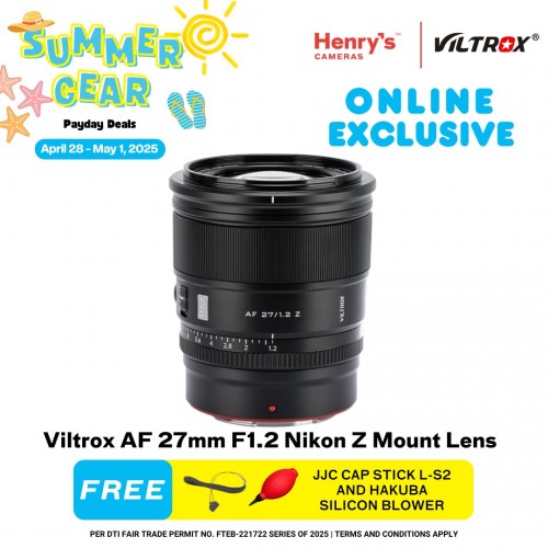 Viltrox AF 27mm F1.2 Nikon Z Mount Lens