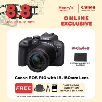 Canon EOS R10 Mirrorless Camera with 18-150mm Lens
