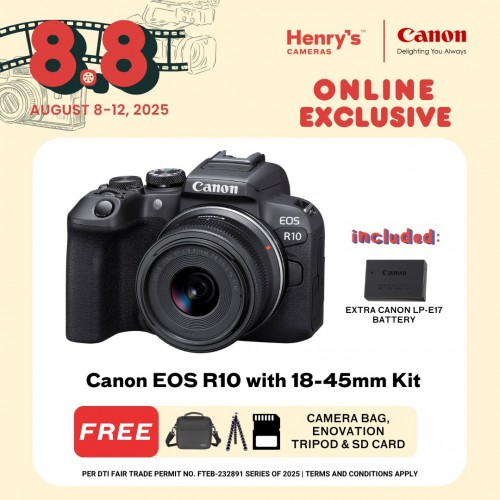 Canon EOS R10 with 18-45mm Kit