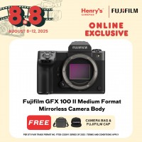 Fujifilm GFX 100 II Medium Format Mirrorless Camera Body [Pre-Order]