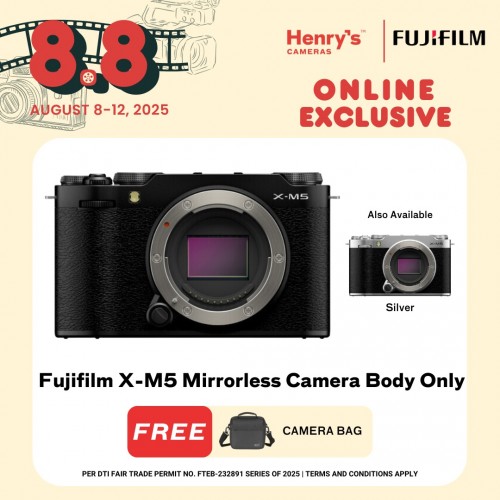 Fujifilm X-M5 Mirrorless Camera Body Only