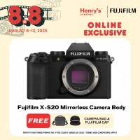 Fujifilm X-S20 Mirrorless Camera Body