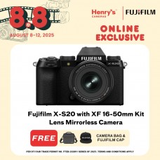 Fujifilm X-S20 with XF 16-50mm Kit Lens Mirrorless Camera 