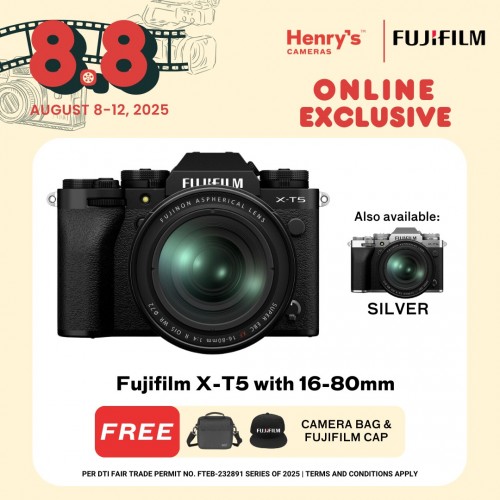 Fujifilm X-T5 with 16-80mm Mirrorless Digital Camera