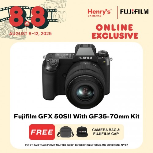Fujifilm GFX 50SII With GF35-70mm Kit