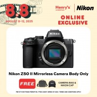 Nikon Z50 II Mirrorless Camera Body Only