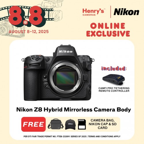 Nikon Z8 Hybrid Mirrorless Camera Body