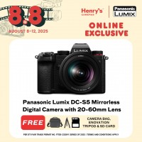 Panasonic Lumix DC-S5 Mirrorless Digital Camera with 20-60mm Lens