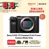 Sony ILCE-7C Compact Full-Frame Camera Body Only