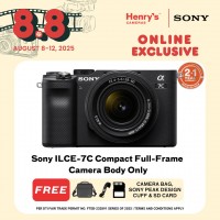 Sony ILCE-7C A7C 28-60mm Kit Compact Full-Frame Camera Black