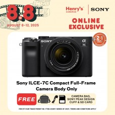 Sony ILCE-7C A7C 28-60mm Kit Compact Full-Frame Camera Black