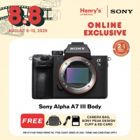 Sony Alpha A7 III Body