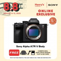 Sony Alpha A7R V Body
