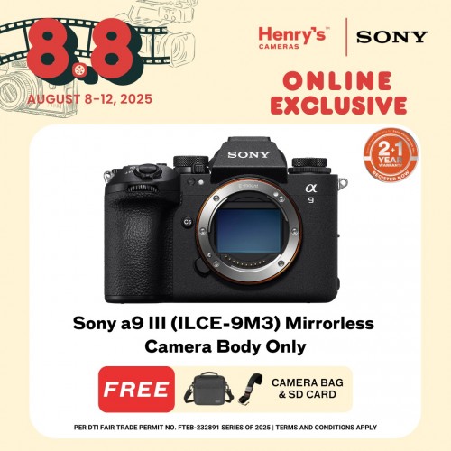 Sony a9 III (ILCE-9M3) Mirrorless Camera Body Only