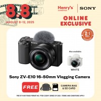 Sony ZV-E10 16-50mm Vlogging Camera
