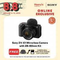 Sony ZV-E1 Mirrorless Camera with 28-60mm Kit