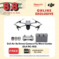 DJI Air 3s Drone Camera Fly More Combo (DJI RC-N3)