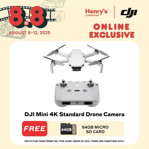 DJI Mini 4K Standard Drone Camera