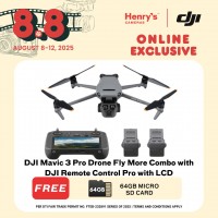 DJI Mavic 3 Pro Drone Fly More Combo with DJI Remote Control Pro with LCD