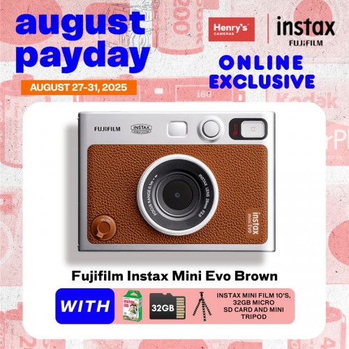 Fujifilm Instax Mini Evo - Brown (Type-C)