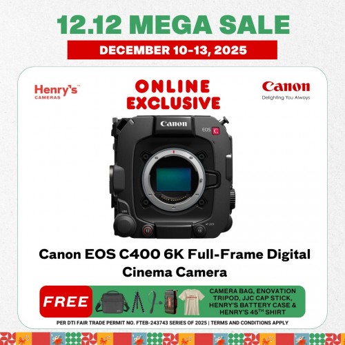 Canon EOS C400 6K Full-Frame Digital Cinema Camera 