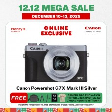Canon Powershot G7X Mark III Silver