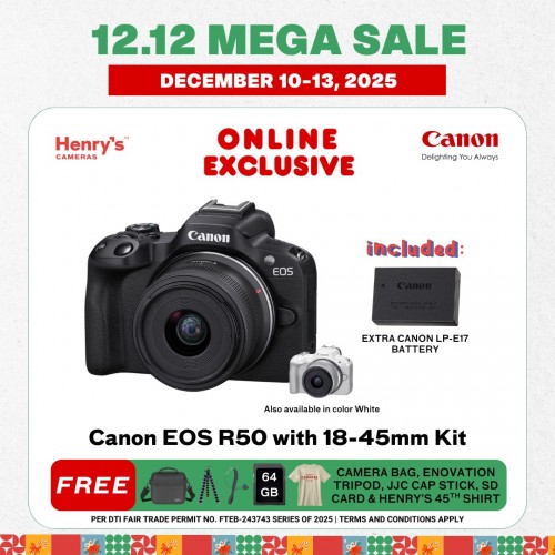 Canon EOS R50 with 18-45mm Kit Canon EOS R50 with 18-45mm Kit