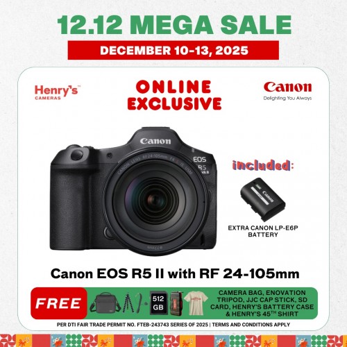 Canon EOS R5 II with RF 24-105mm Canon EOS R5 II with RF 24-105mm