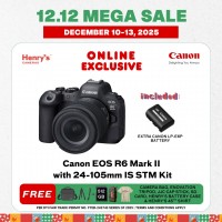 Canon EOS R6 Mark II with 24-105mm IS STM Kit
