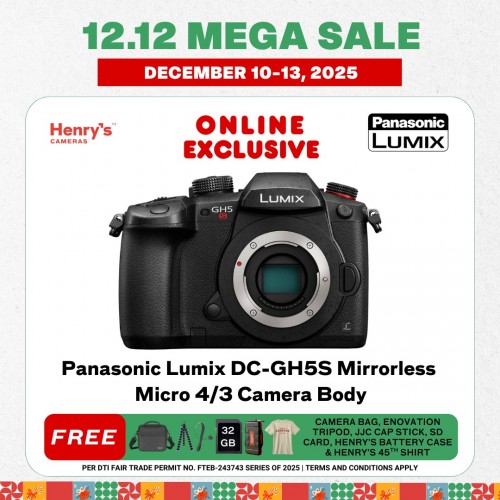 Panasonic Lumix DC-GH5S Mirrorless Micro 4/3 Camera Body