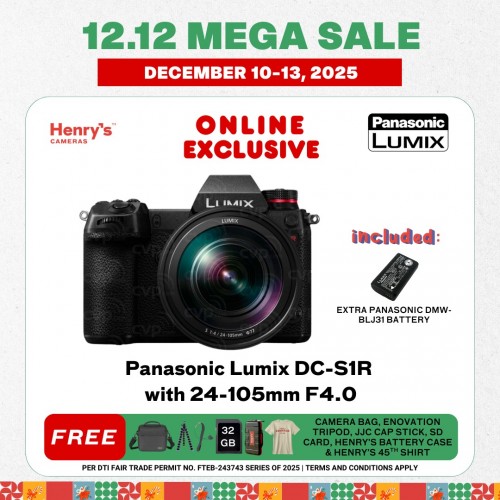 Panasonic Lumix DC-S1R with 24-105mm F4.0 Panasonic Lumix DC-S1R with 24-105mm F4.0