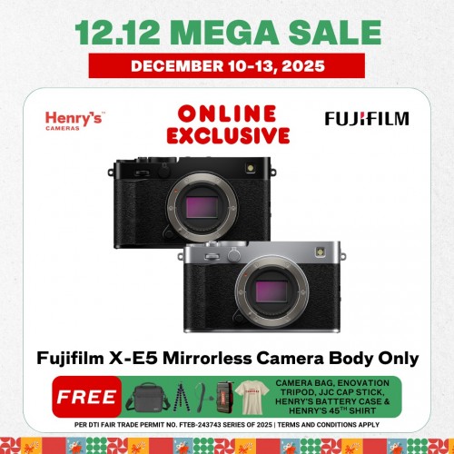 Fujifilm X-E5 Mirrorless Camera Body Only